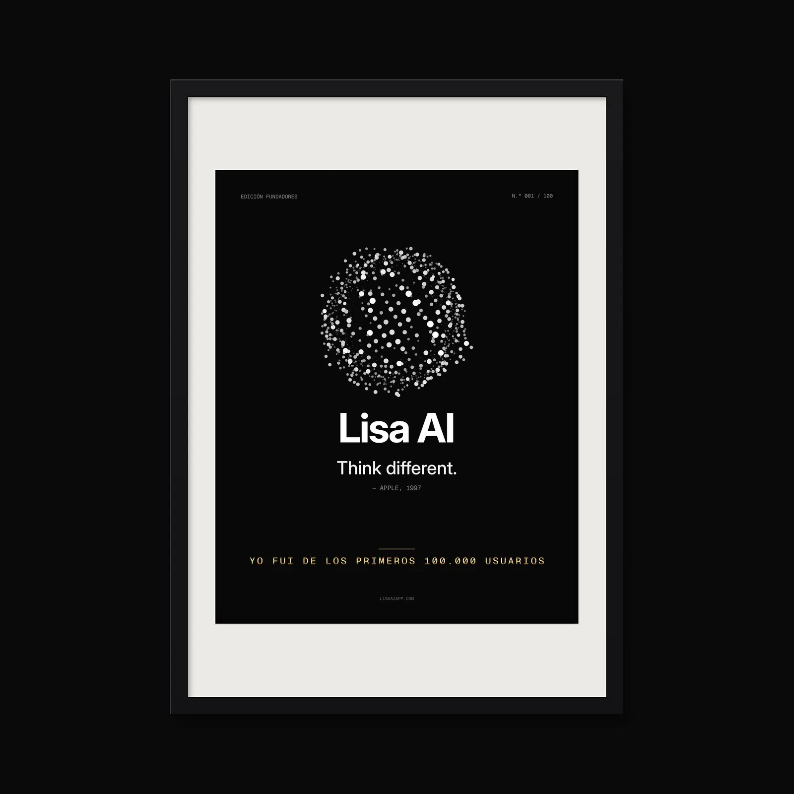 Cuadro Lisa AI, foto 1