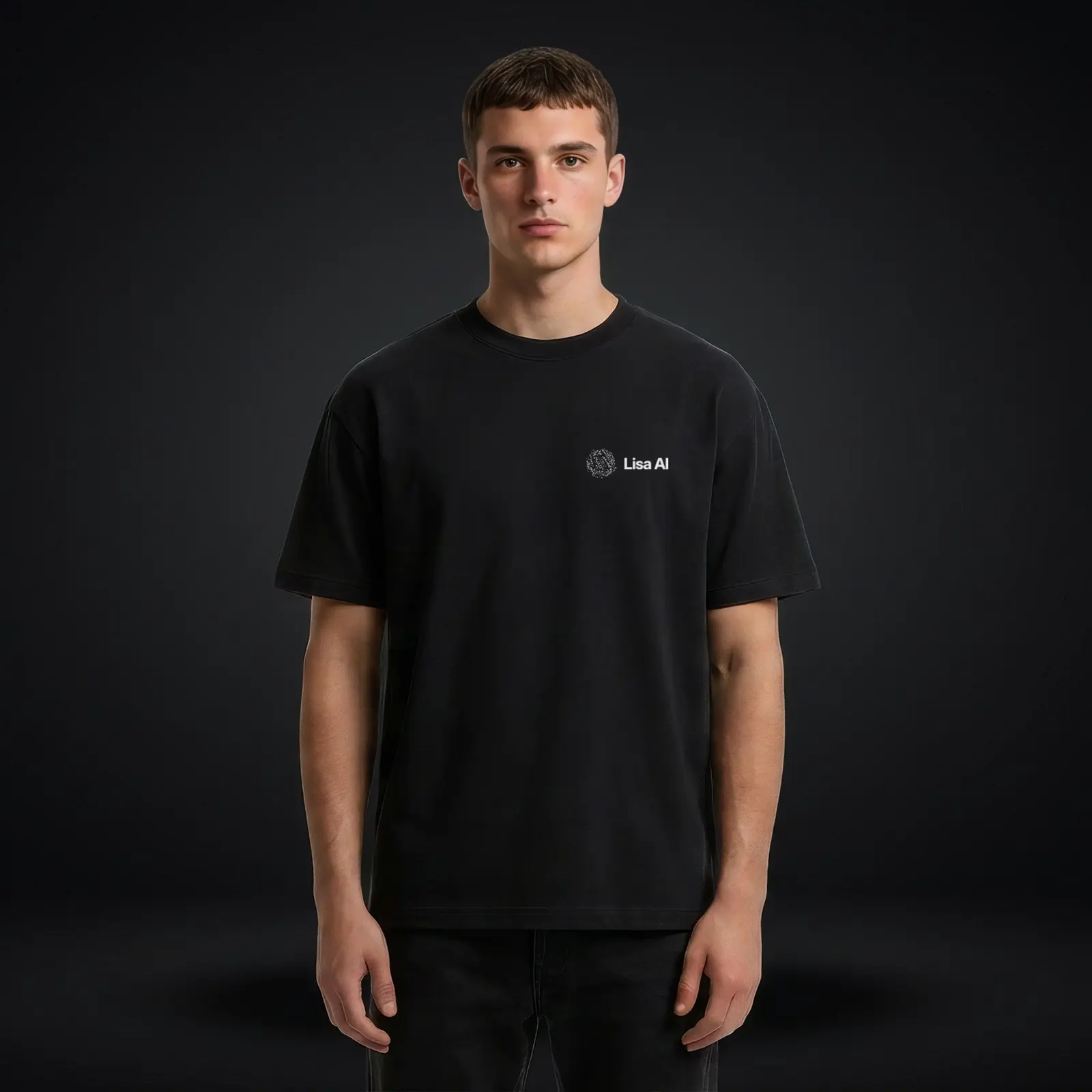 Remera Lisa AI, foto 3